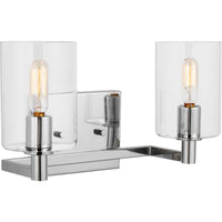 Fullton Vanity Light — 14 1/4", Chrome