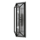 Fulton Large Two Light Sconce - Aged Zinc - by Hinkley
