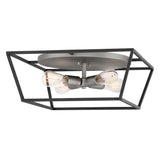 Fulton Medium Flush Mount - Aged Zinc - by Hinkley