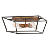 Fulton Medium Flush Mount - Bronze - by Hinkley