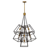 Fulton Medium Seven Light Multi Tier - Bronze - by Hinkley