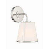 Fulton Tapered Shade Wall Sconce 6.25'' Polished Nickel