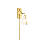 Fulton Task Sconce 8'' Antique Gold