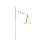 Fulton Task Sconce 8'' Antique Gold
