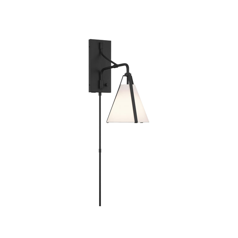 Fulton Task Sconce 8'' Black