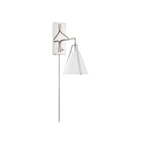 Fulton Task Sconce 8'' Polished Nickel