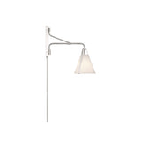 Fulton Task Sconce 8'' Polished Nickel