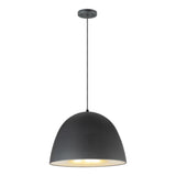 Fungo LED Pendant by ET2 - 24 Inch, Black / Satin Brass