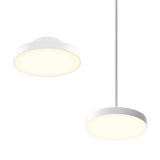 Fusion Trimless Pendant and Flush Mount by Dals - 12 Inch, White