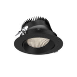 GBR04/6-CDW – Regressed Gimbal Downlight by Dals - Medium, Black, 5CCT