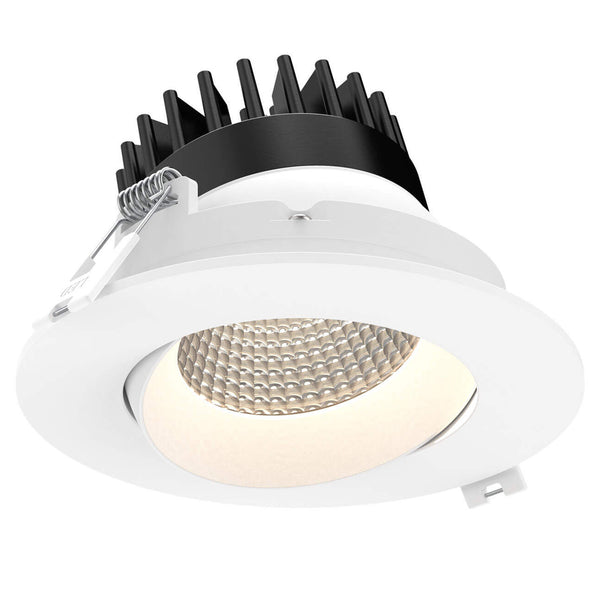 GBR04 CC 4 Regressed Gimbal Downlight White By DALS