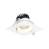 GBR35SQ-CDW – 3.5” Square Regressed Gimbal Downlight by Dals - White, 5CCT