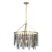 Gemma 24'' Modern Gold Chandelier by Crystorama
