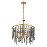 Gemma 24'' Modern Gold Chandelier by Crystorama