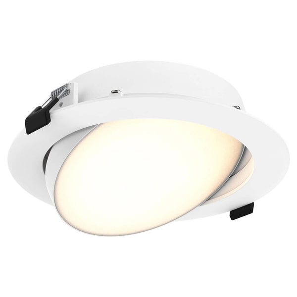 GPN6 CC 6 Slim Gimbal Recessed Panel Light White By DALS