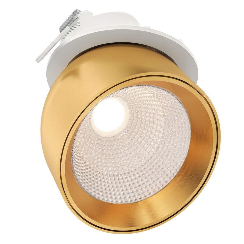 GSP3 CC 3 Gimbal Downlight Gold By DALS With Light