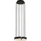 Gable Alabaster Chandelier — Nightshade Black