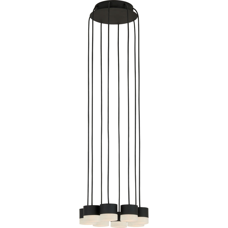 Gable Alabaster Chandelier — Nightshade Black