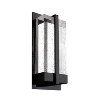 Gable Wall Sconce — Black
