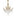 Gabrielle 2-Tier Chandelier 30'' Antique Gold