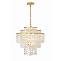 Gabrielle Chandelier 18'' Antique Gold