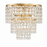 Gabrielle Flush Mount 14'' Antique Gold