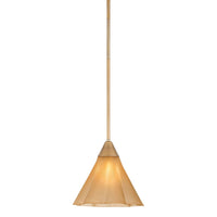 Gabrielle Pendant - Aged Brass