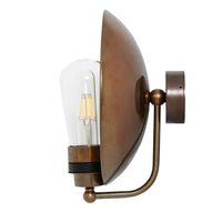 Galit Dish Wall Light - Antique Brass
