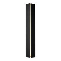Gallery LED Wall Sconce Small, shown in Black, by Hubbardton Forge