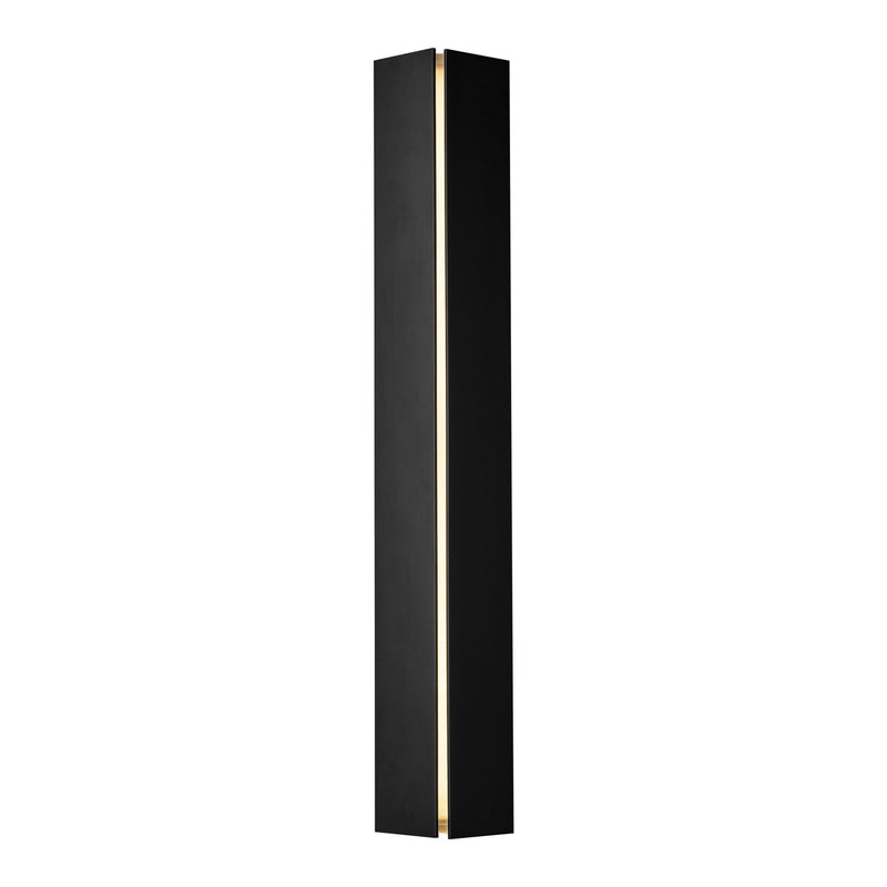 Gallery LED Wall Sconce Small, shown in Black, by Hubbardton Forge