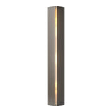 Gallery LED Wall Sconce Small in Dark Smoke by Hubbardton Forge