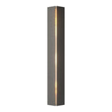 Gallery LED Wall Sconce Small in Natural Iron by Hubbardton Forge