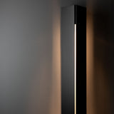 Gallery Outdoor Wall Light Large detail in Coastal Black, by Hubbardton Forge