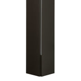 Gallery Outdoor Wall Light Medium, shown in Coastal Dark Smoke, by Hubbardton Forge