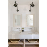 Garden City Swing Arm Wall Sconce by Hudson Valley
