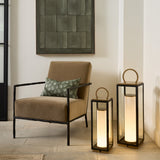Gareth Outdoor Battery Table Lamp By Troy Lighting- Lifestyle View14