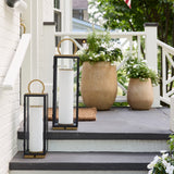 Gareth Outdoor Battery Table Lamp By Troy Lighting - Lifestyle View17