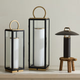 Gareth Outdoor Battery Table Lamp By Troy Lighting - Lifestyle View4