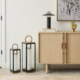 Gareth Outdoor Battery Table Lamp By Troy Lighting- Lifestyle View6