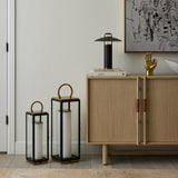 Gareth Outdoor Battery Table Lamp By Troy Lighting- Lifestyle View9