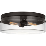 Garrett Flushmount — 18 3/8", Aged Iron