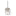 Gatsby 1-Light Mini Pendant, shown in Sterling, by Hubbardton Forge