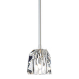 Gatsby 1-Light Mini Pendant, shown in Sterling, by Hubbardton Forge
