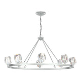 Gatsby 8-Light Chandelier in Vintage Platinum by Hubbardton Forge