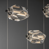 Gatsby 9-Light LED Chandelier detail in Modern Brass, by Hubbardton Forge