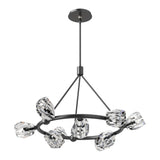Gatsby 9-Light Ring Chandelier in Ink by Hubbardton Forge