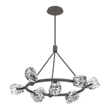 Gatsby 9-Light Ring Chandelier in Natural Iron by Hubbardton Forge