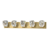 Gatsby Vanity Light 5 Light in Modern Brass by Hubbardton Forge