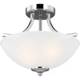 Geary Flushmount — 12.38 Inch, Chrome