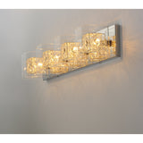 Gem Bath Vanity by ET2 - 4-Light SV Shade